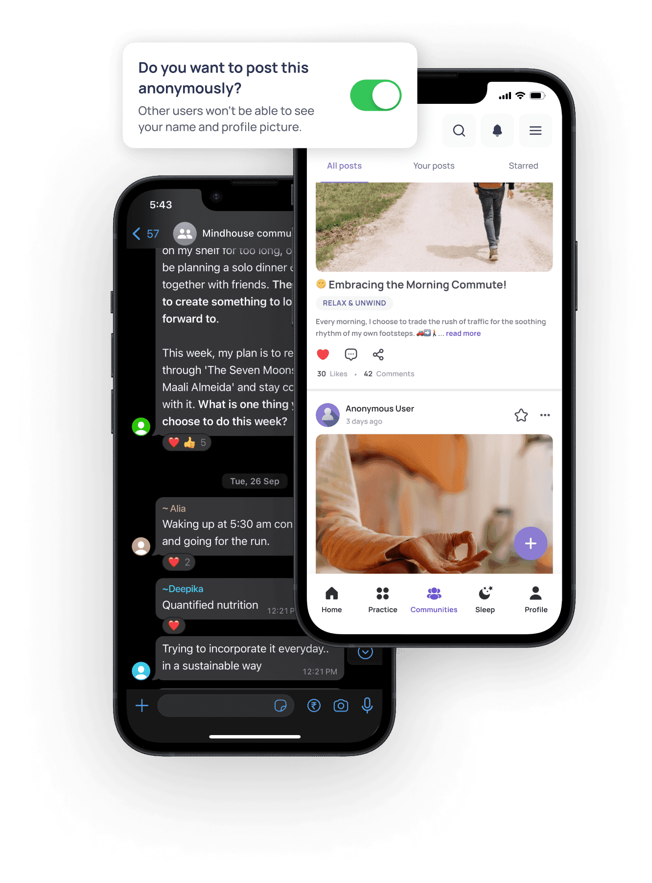 mindhouse mobile app screenshot